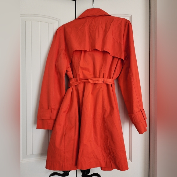 Jessica Simpson Ruffle Belted Coat - Picture 4 of 4